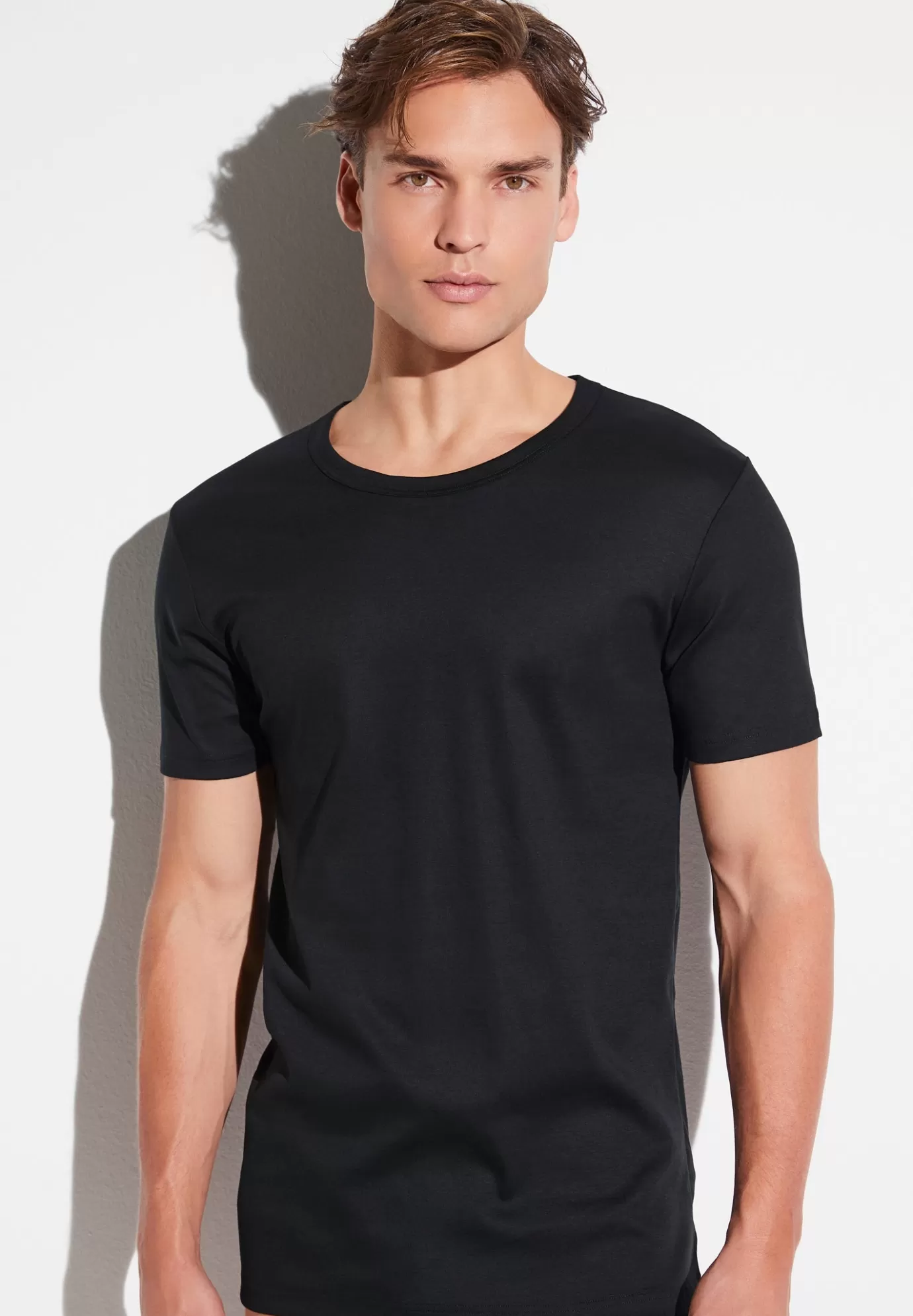 Business ClassT-Shirt à manches courtes - black-Zimmerli Store