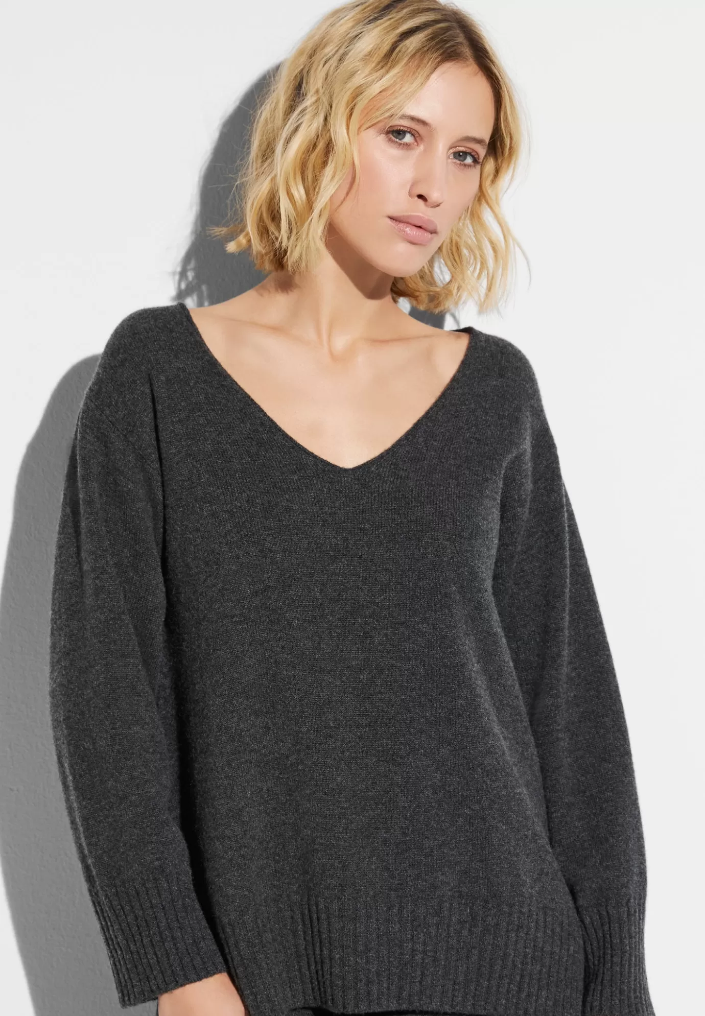 Luxury CashmerePull-over - anthrazit-Zimmerli Discount