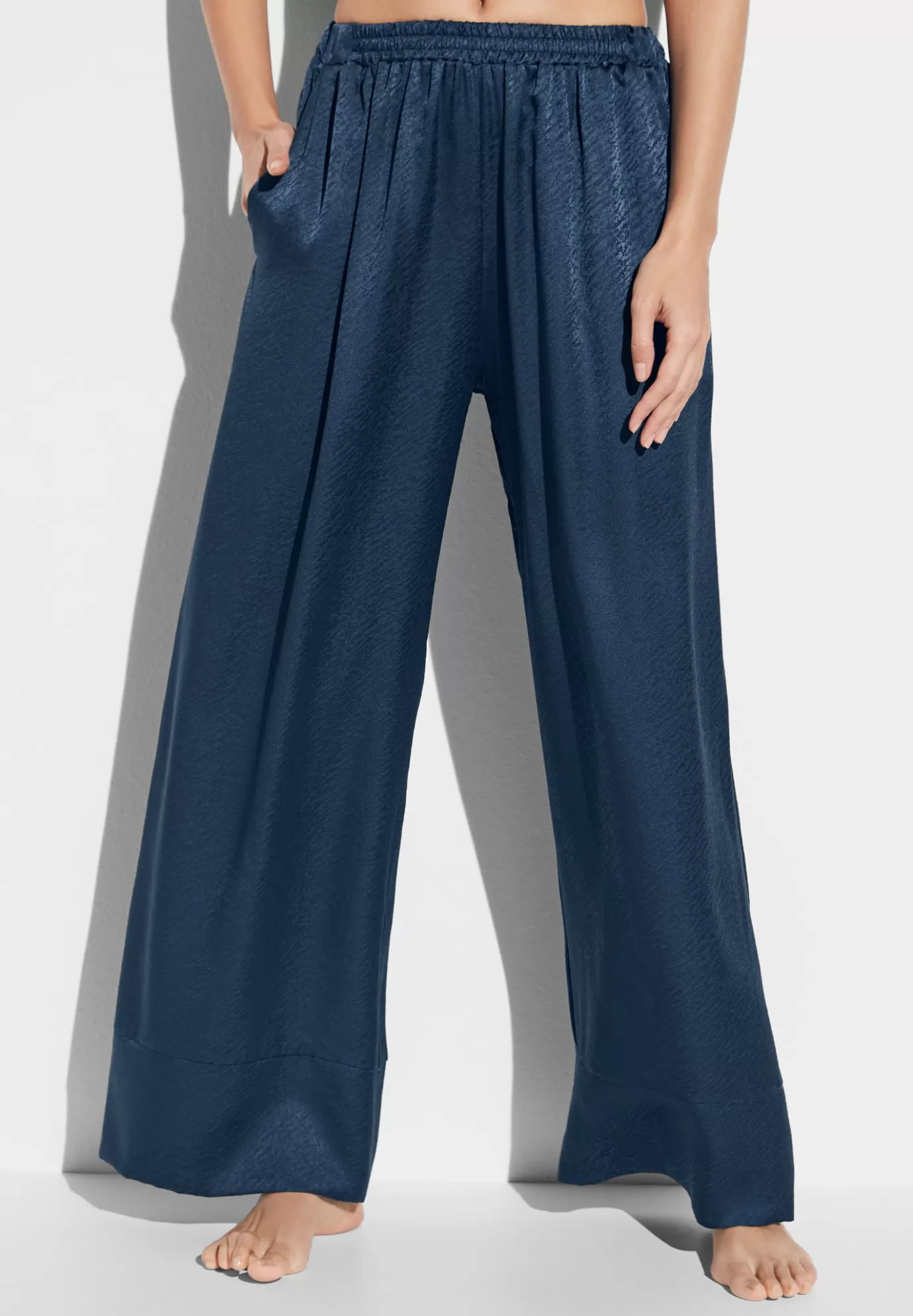 Luxury SilkPantalon - midnight navy-Zimmerli Flash Sale