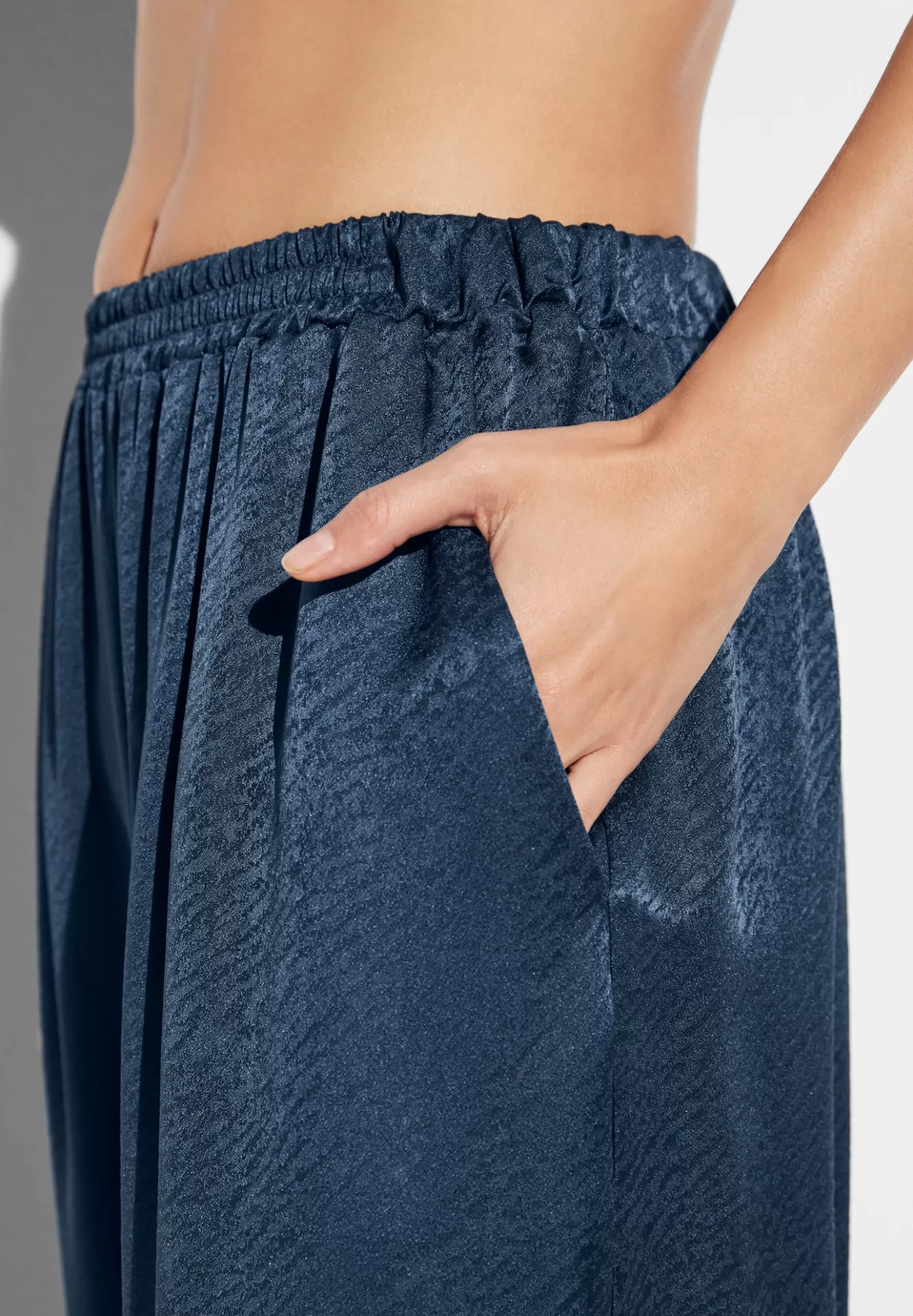 Luxury SilkPantalon - midnight navy-Zimmerli Flash Sale