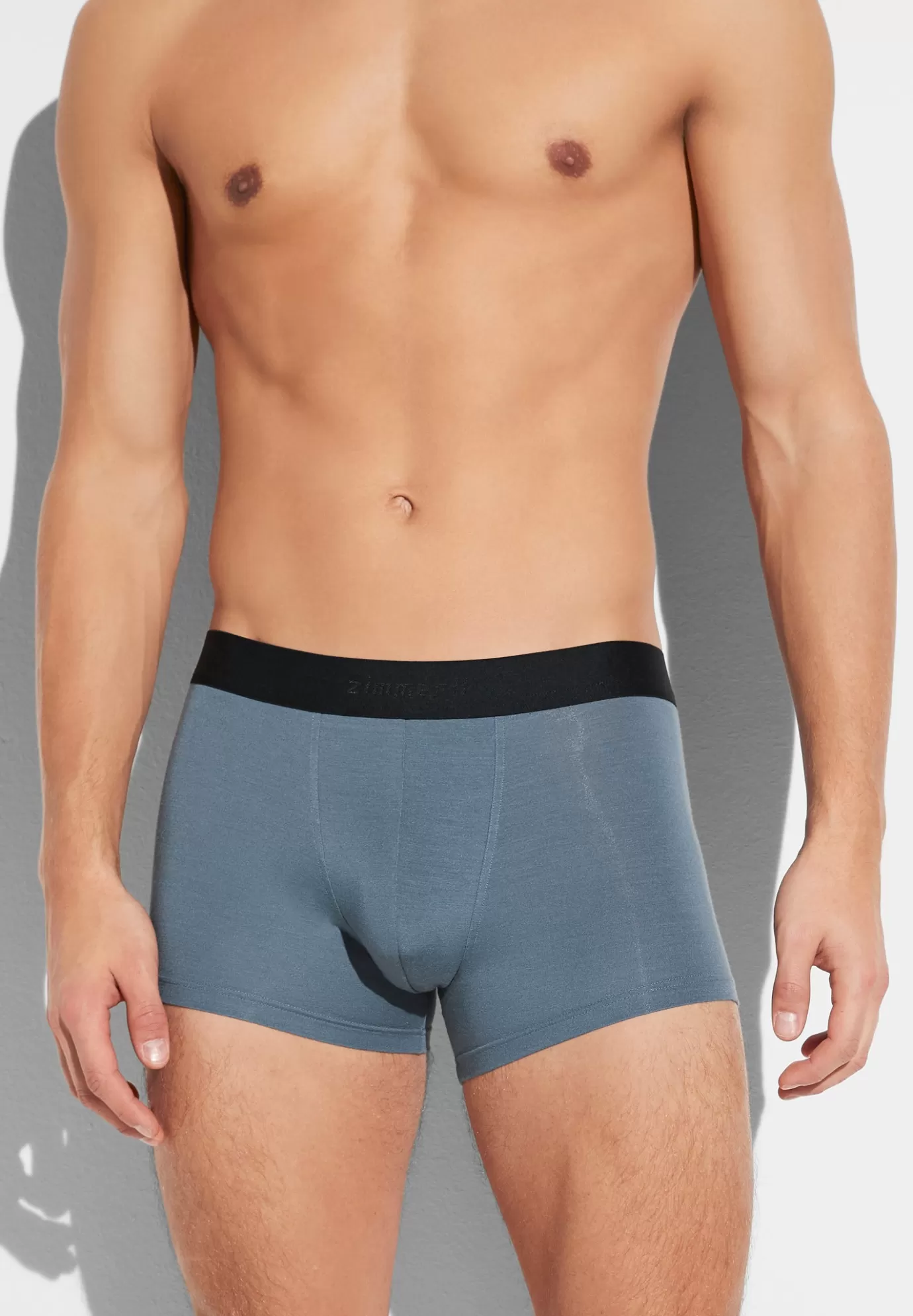 PurenessBoxer Trunk - blue slate-Zimmerli Store