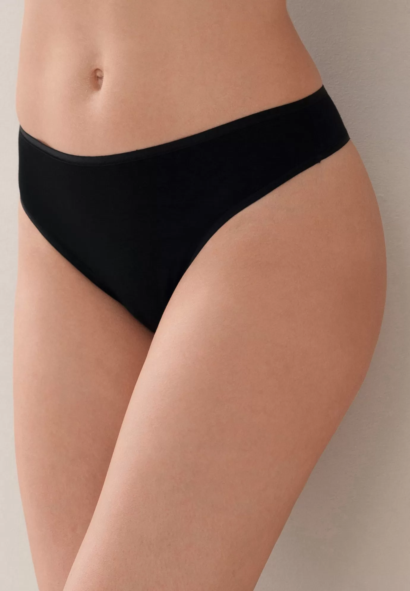 PurenessThong - black-Zimmerli Cheap