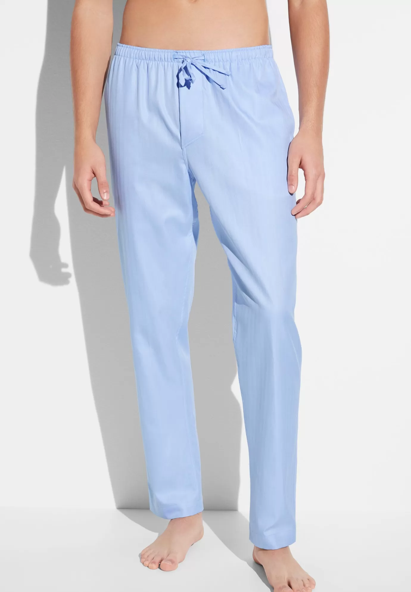 Sea Island WovenPantalon - blue-Zimmerli Cheap