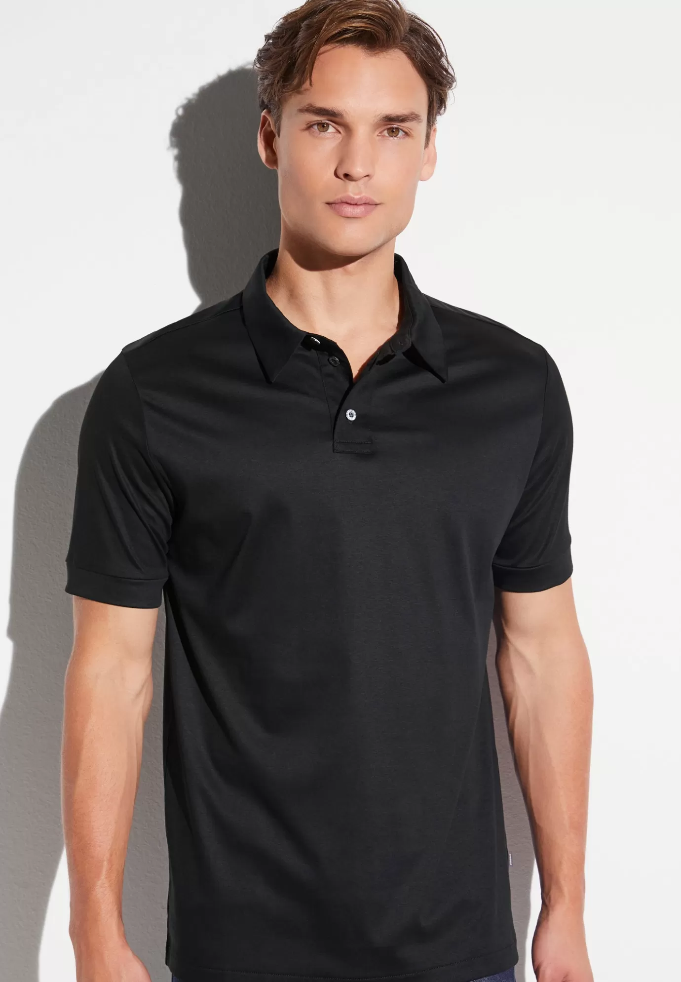 Sea IslandPolo à manches courtes - black-Zimmerli Cheap