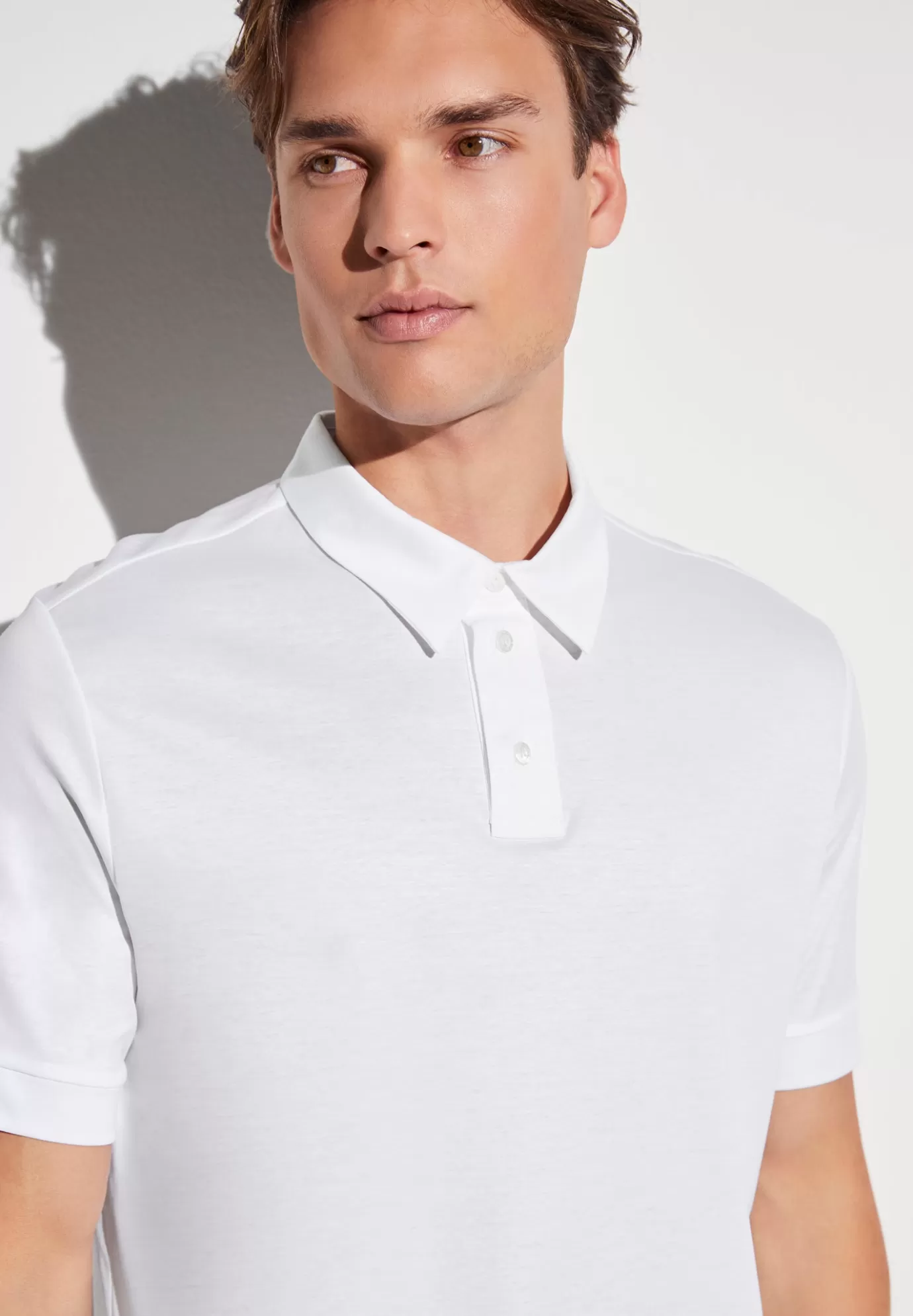 Sea IslandPolo à manches courtes - white-Zimmerli Sale