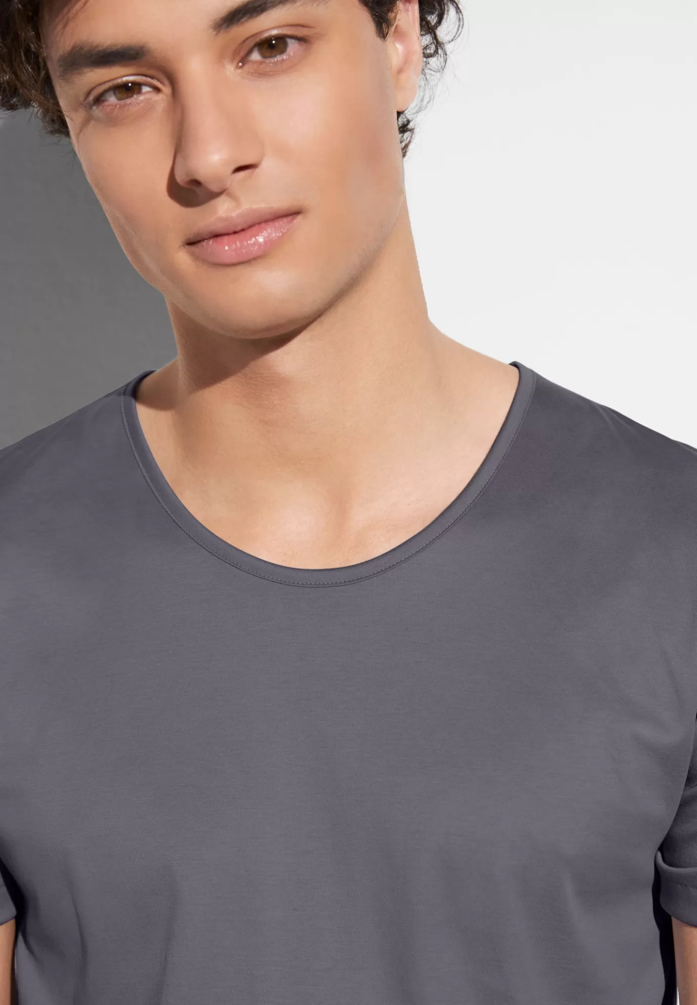 Sea IslandT-Shirt à manches courtes - dark grey-Zimmerli Best