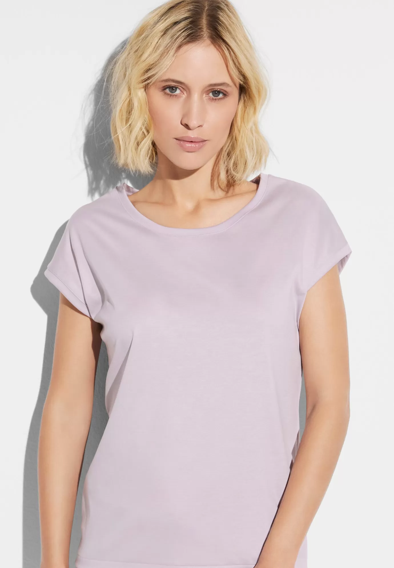 Sea IslandT-Shirt à manches courtes - lilac-Zimmerli Cheap