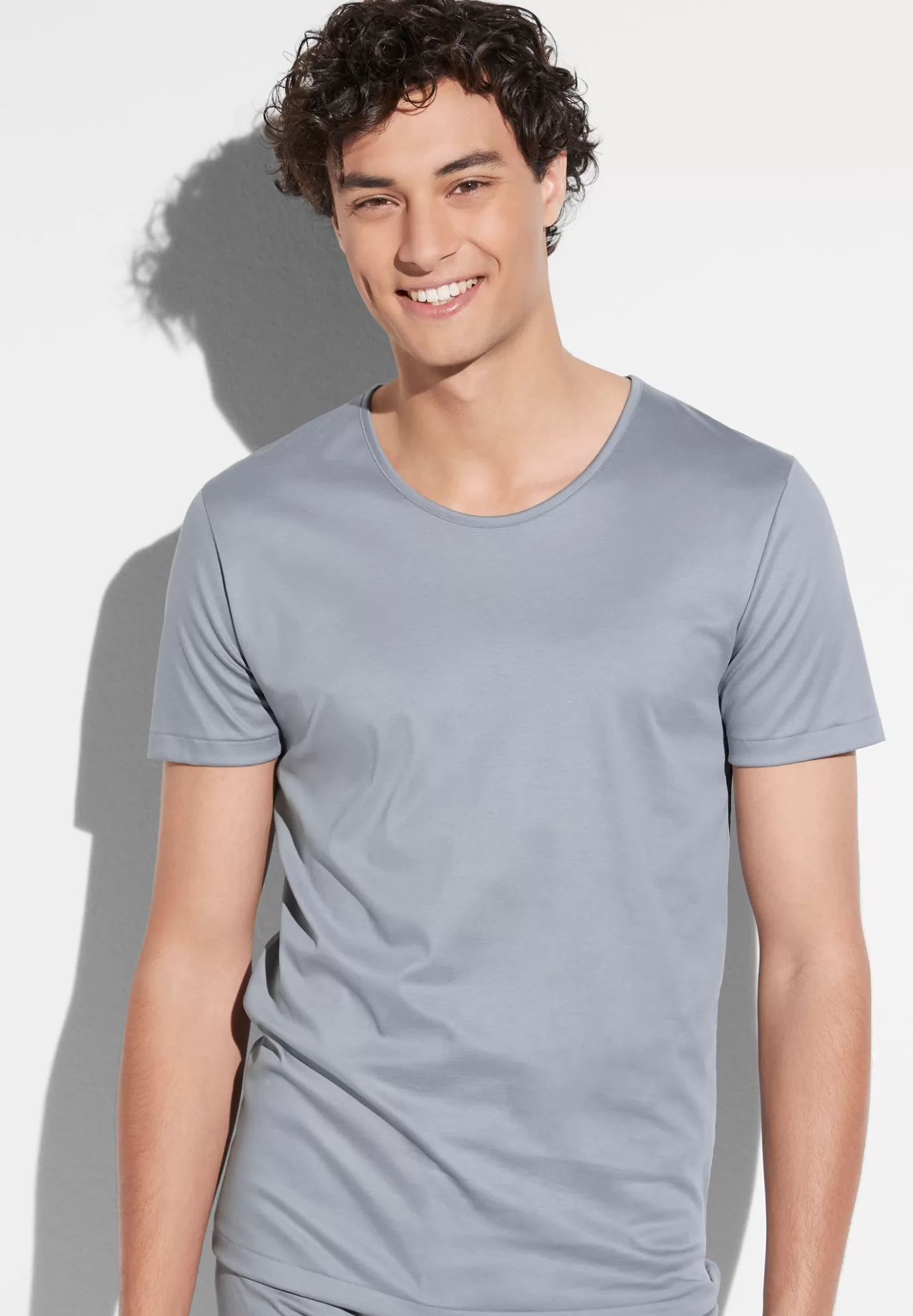 Sea IslandT-Shirt à manches courtes - smoky blue-Zimmerli Discount