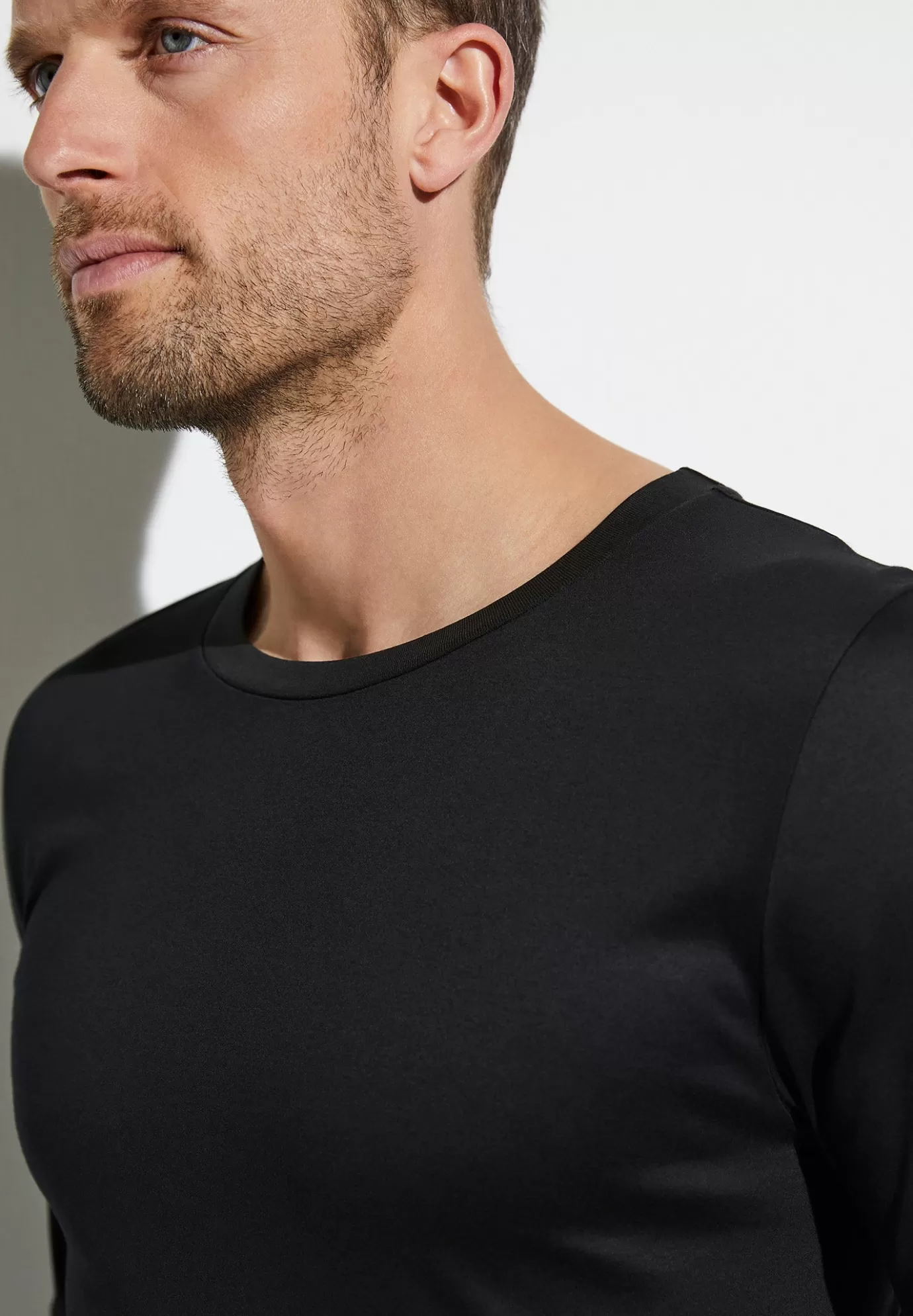 Sea IslandT-Shirt à manches longues - black-Zimmerli Store