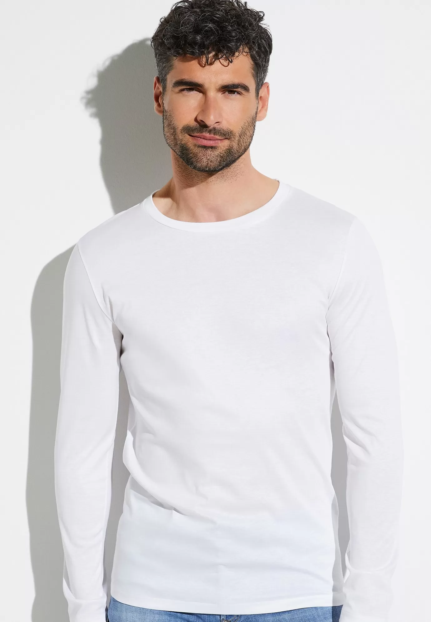 Sea IslandT-Shirt à manches longues - white-Zimmerli Best