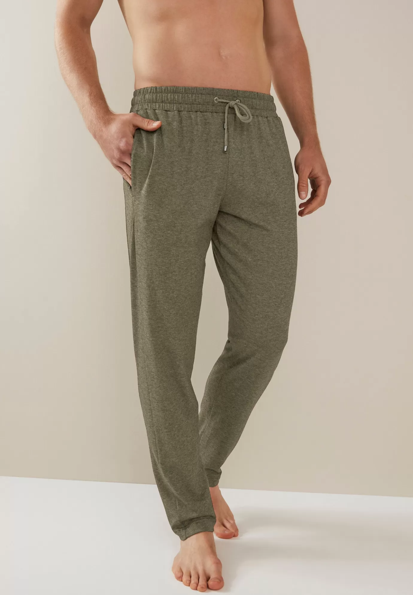 Winter LuxuryPantalon - olive-Zimmerli Cheap